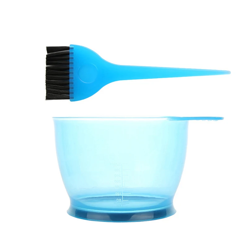 Hair Color Bowl And Hair Dye Brush Custom Double Coloring Hair Color Tint Dye Brush