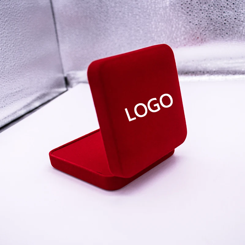 Custom Logo Velvet Gift Box Medal Display Box Elegant Presentation Coin Case Souvenir Coin Box Vintage