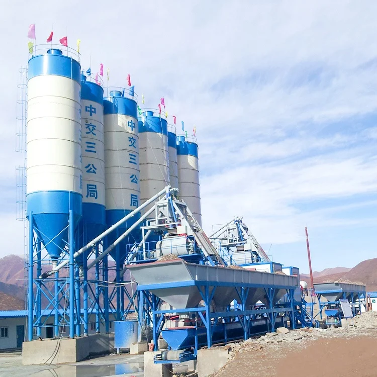 Wholesale hopper type concrete batching plant