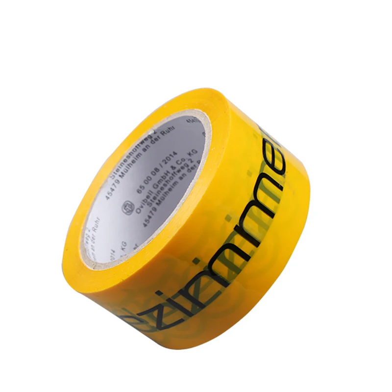 Tengen Bopp Packing Tape Clear Opp Packing Tape Waterproof Acrylic Single Carton Sealing Tape Transparent Self Adhesive Plastic