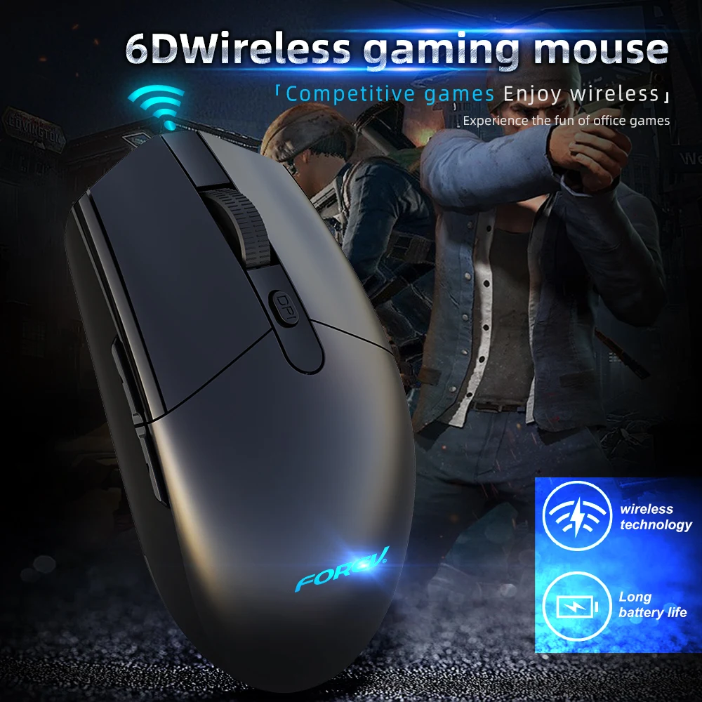 OEM Logo 3D Blue Light Engine Mouses Fashion Business Black Wired Computer Mouse