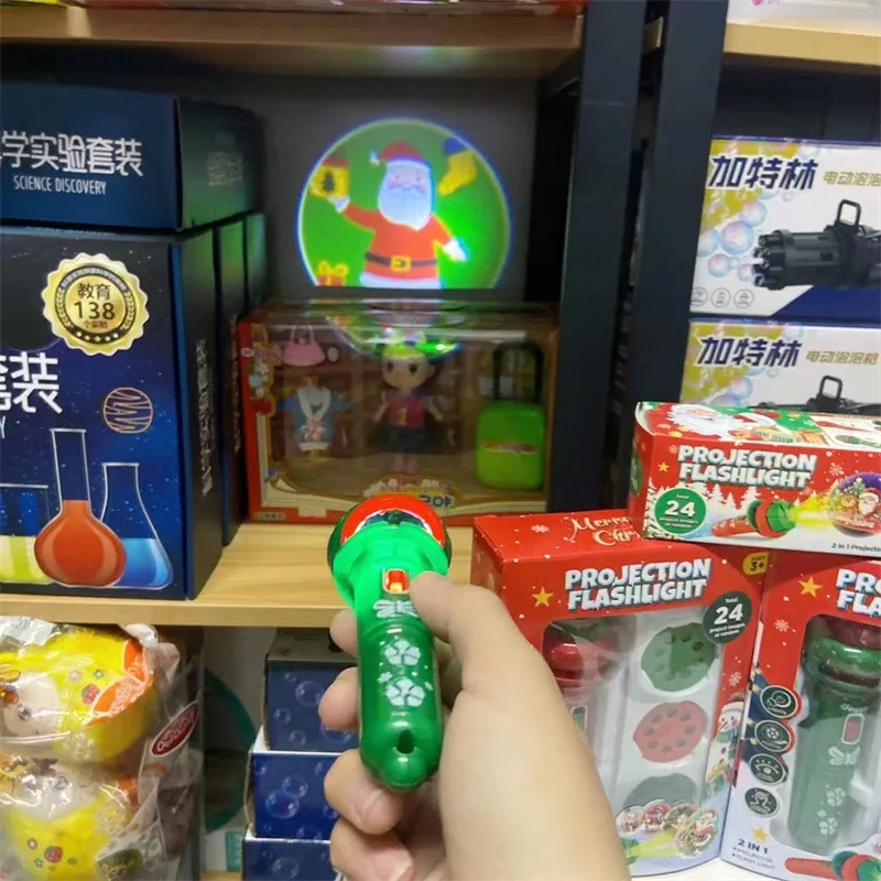 2023 new toys early education cognition dinosaur animal pattern Kids Toys Game Christmas projection flashlight