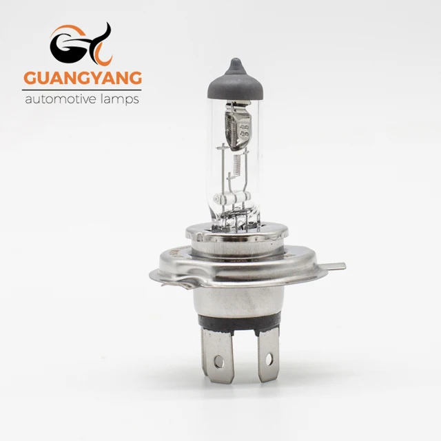 
Hot Sale Car Halogen Lamps H4 12V 60/55W Auto Bulb Halogen 9003 Quartz Glass Clear Auto Halogen Light HB2 Lamps 