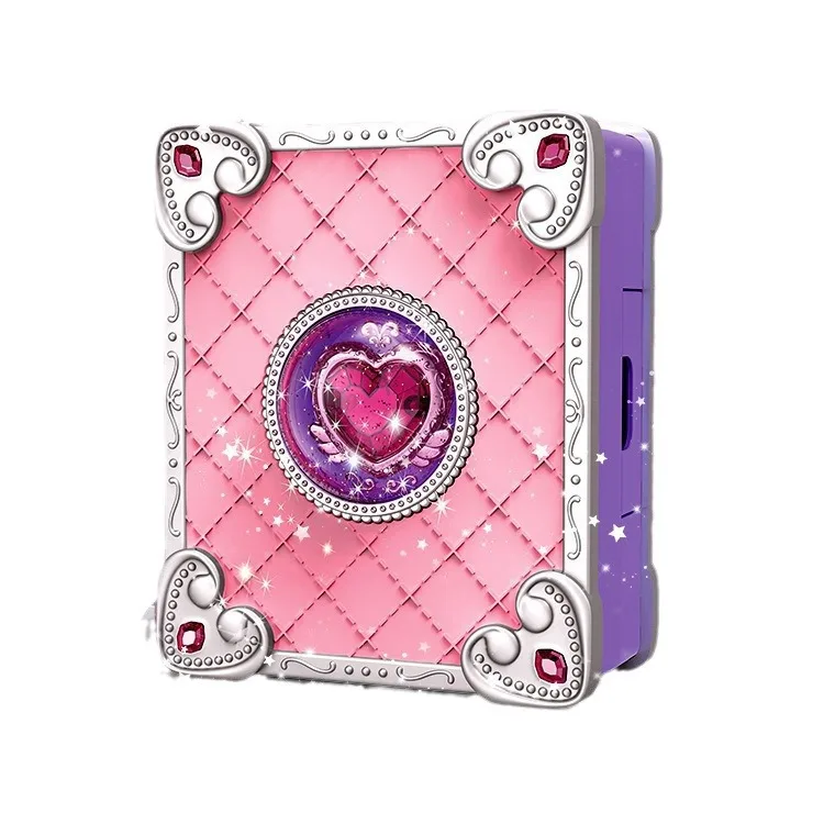 DIY Changeable Paper machine Magic box handmade creative jewelry ring toys Pasting machine for girl birthday