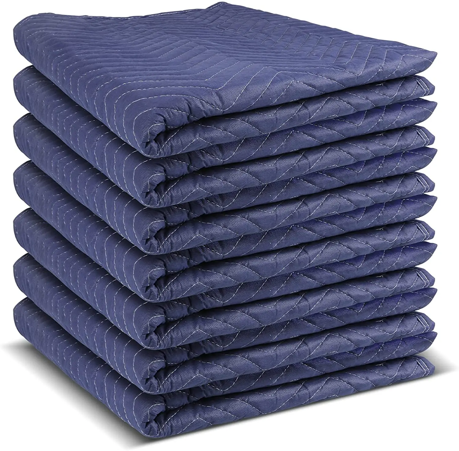 Songmai Moving  Protecting Blanket Furniture Blanket- Heavy Duty Recycled Cotton Padded Tarp, Non-Woven Blanket