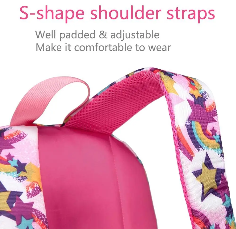 
Girls Backpacks for Kids Kindergarten Primary Elementary School Bags Adorable Cute Bookbags Durable 