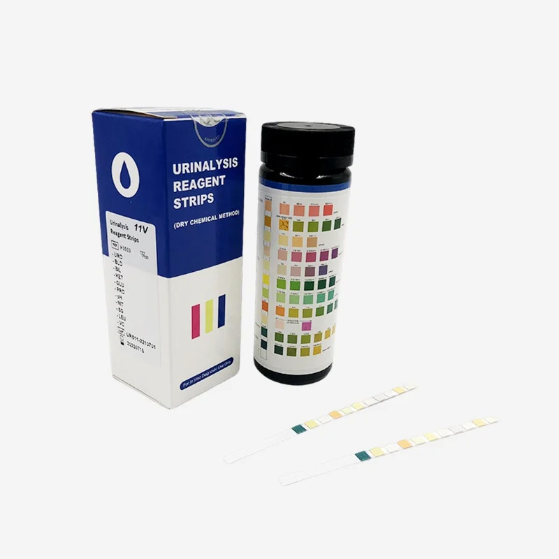 Urine Analysis Test URS Urine Test Strips 10 Parameters Urine Calcium Urinalysis Test Strips