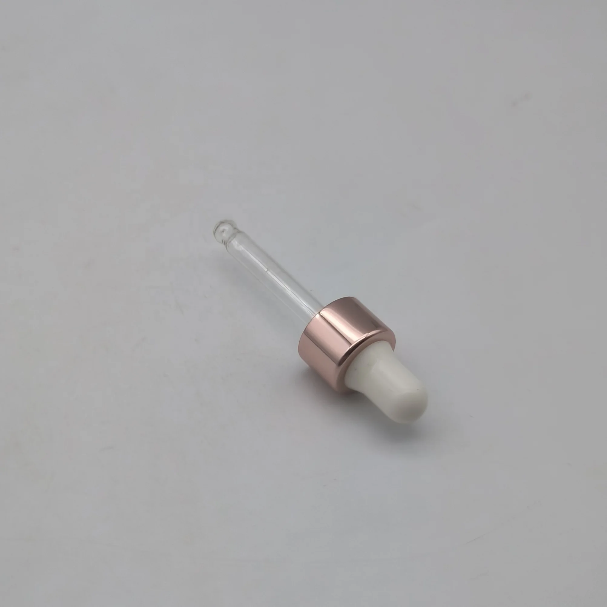 3ml Clear Glass Dropper Vial for Essential Oils,Empty Glass Eye Dropper Bottle With Golden Aluminum Lid