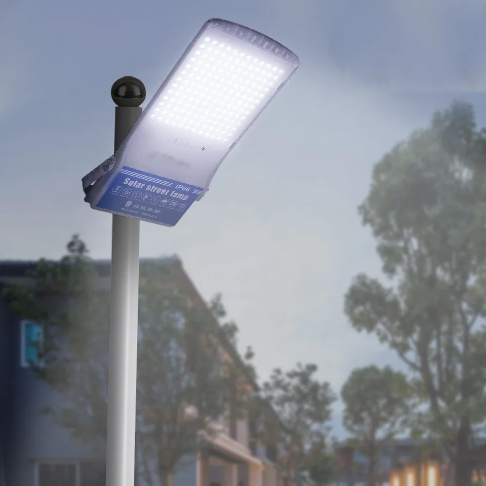 NEW Product All In One Outdoor 200W Slim Integrated Led Solar Street Light With Remote Controller