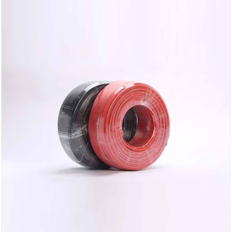 TUV Certified photovoltaic cable PV1-F tinned copper multi-strand double sheathed solar DC photovoltaic cable