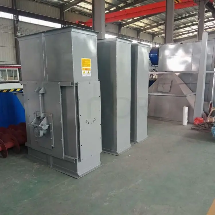 TD400 bucket elevator Steel wire belt elevator Vertical tape bucket elevator