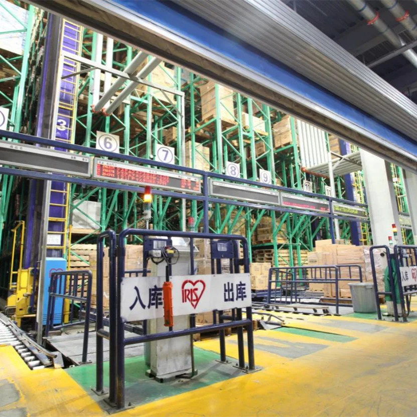 Heavy Duty AS/RS Single Cycles with double deep Stacker Cranes for Pallets