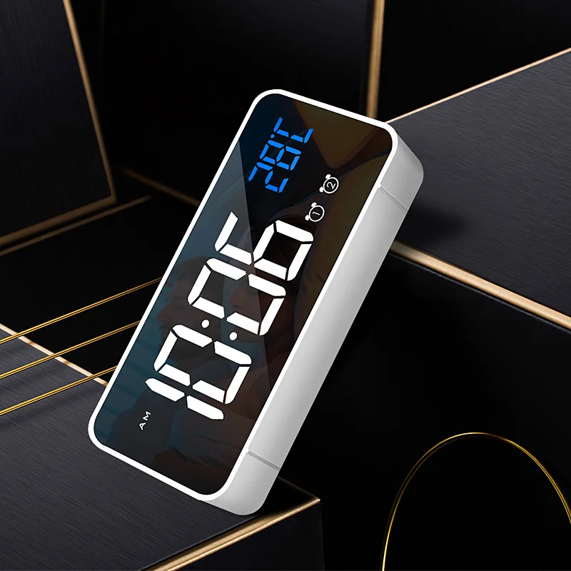 alarm clock dual purpose, student special wake-up magic device to wake up small electronic bell intelligent boy and girl/