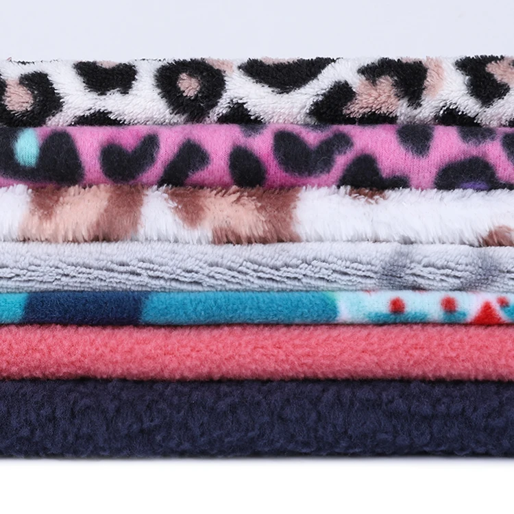 
Wholesale Digital Printed Brushed Sueded Polyester Spandex Single Jersey Fabric For Cloth 