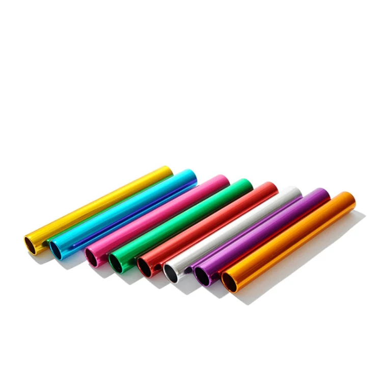 Factory Wholesale High Quality Aluminum Relay Baton Professional Track Field Race Running Relay Baton