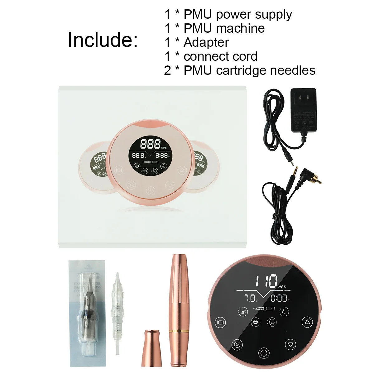 Universal dermografo maquina maquillaje permanente inalambrico pluma Biomaser P90