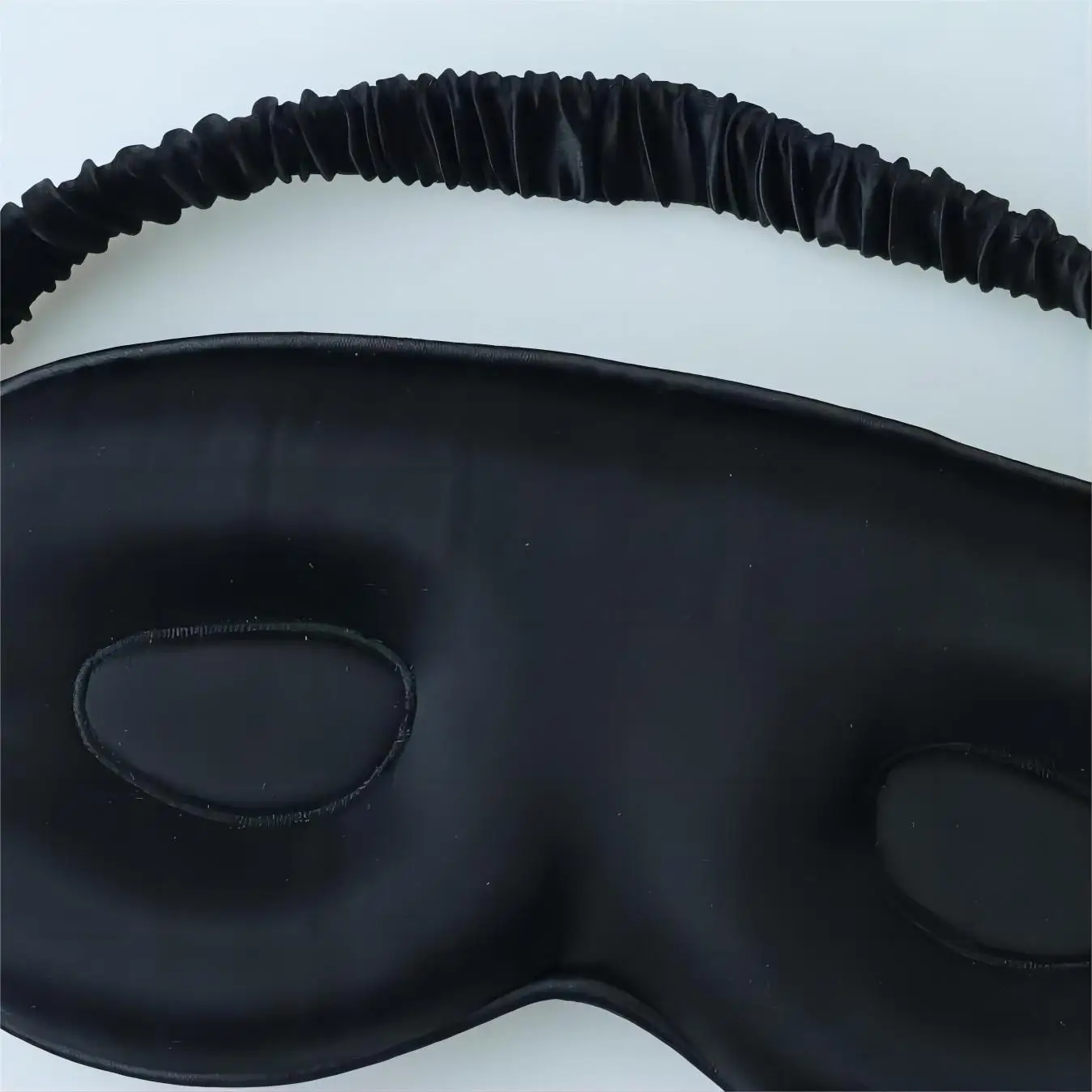 OEKO TEX-100 Silk 3D Eye Mask Soft Reusable Sleeping 19mm Silk Eye Mask For Travel