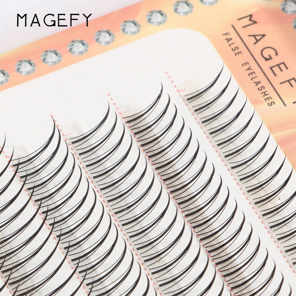 MAGEFY create your own brand eye lashes extensions fairy individual lashes