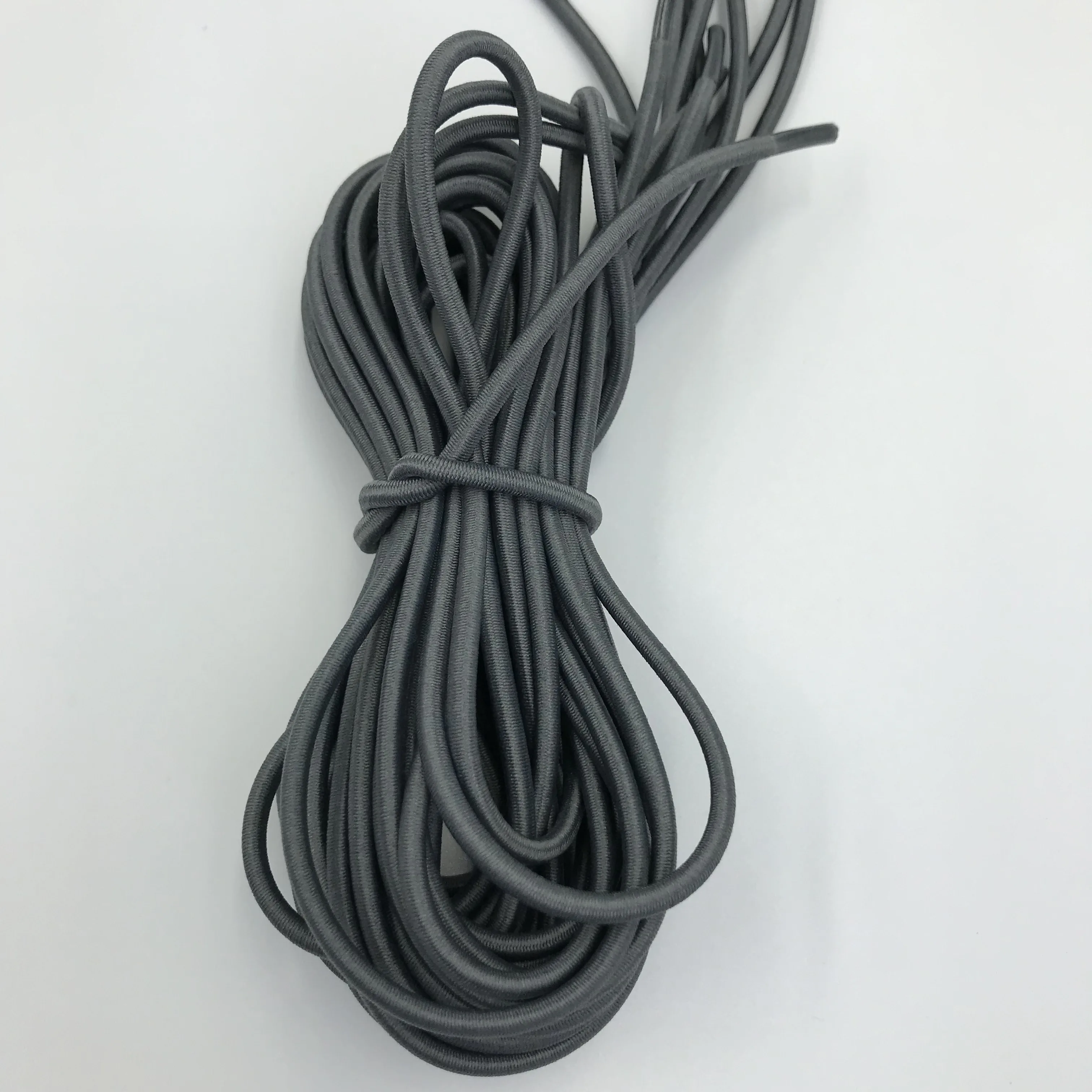 3mm round elastic flexible rubber rope & cord Supply High Stretch Garment Elastic Cord