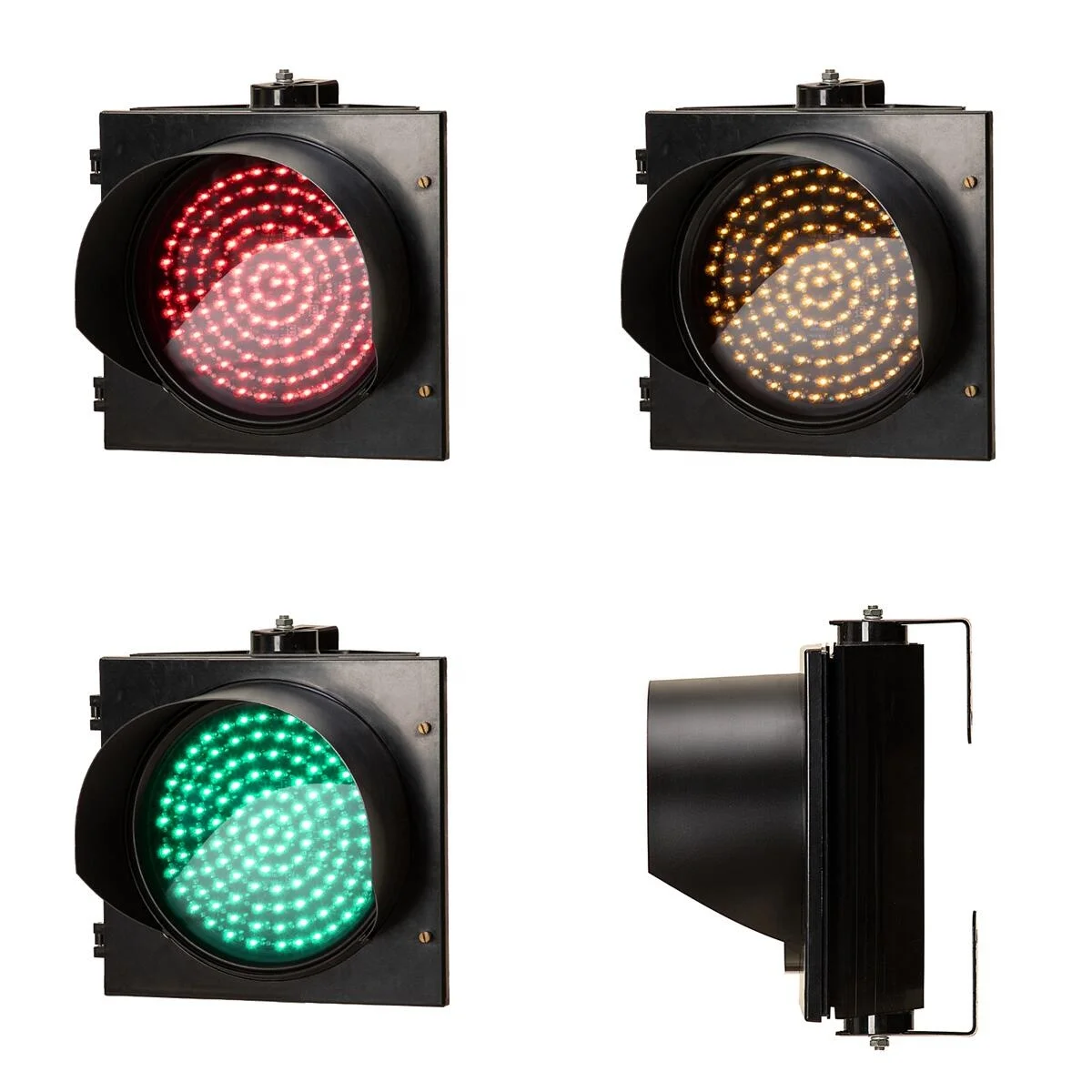 300MM 1-Aspect Red Yellow Green RYG Ball Smart Traffic Light