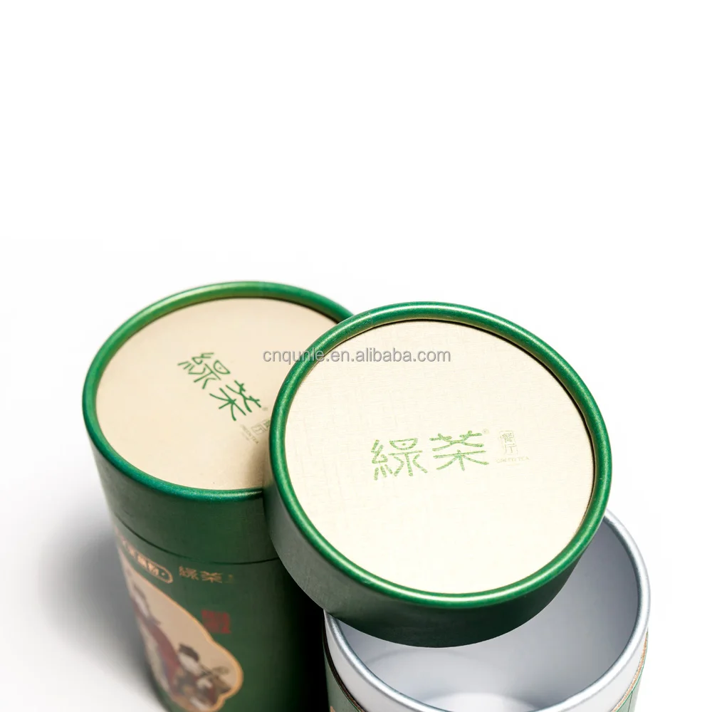 aluminum foil lined paper tube packaging food grade for supplements supplement packaging container