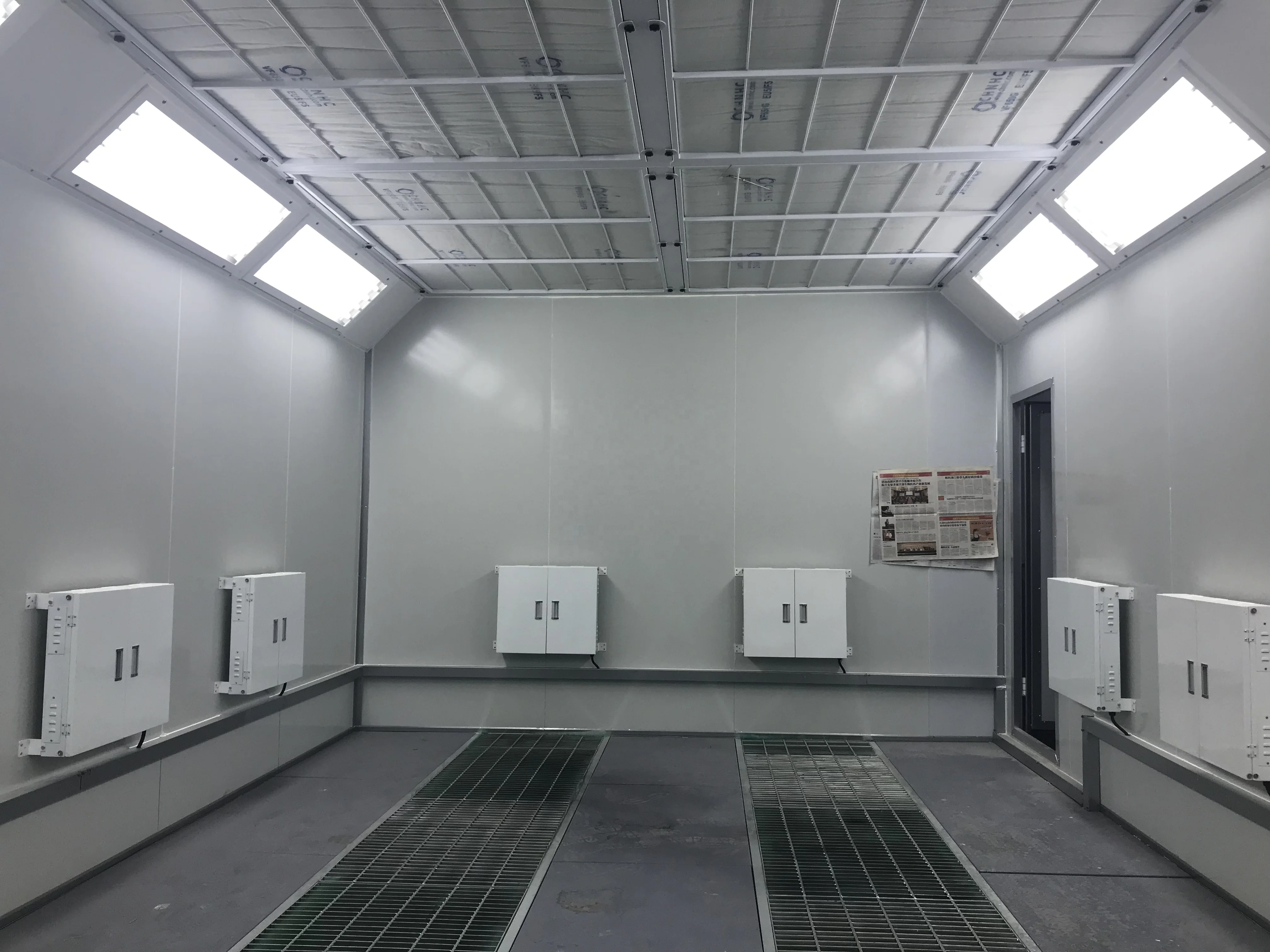 CE Certificated Car Spray Paint Booth Custom Spray Booth Full Down Draft car spray painting and baking booth