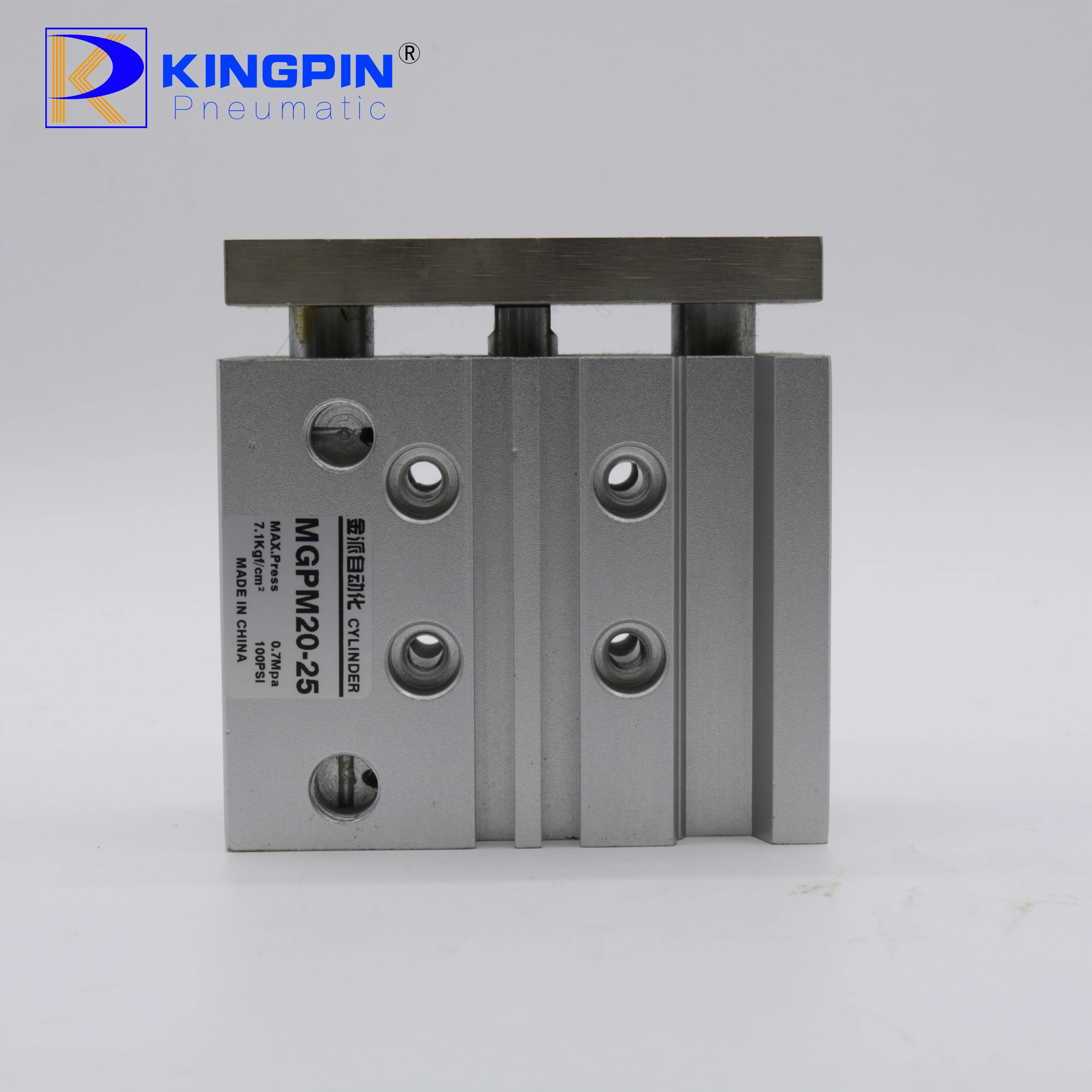Hot sales MGPM Anti rotating slide Guided pneumatic piston cylinder pneumatic air cylinder