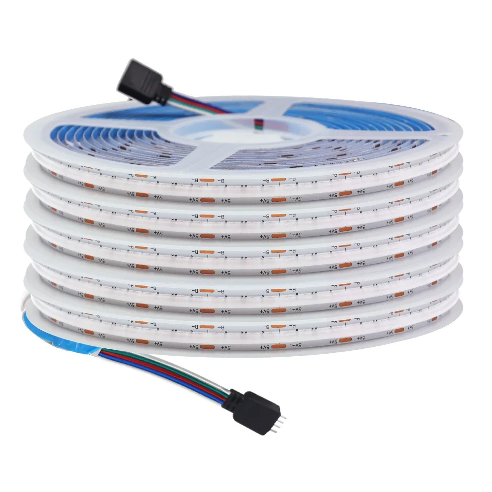 Новое поступление DC 5 В USB RGB COB Светодиодная лента 576 светодиодов/м Bluetooth Управление приложениями подсветка телевизора для украшения дома