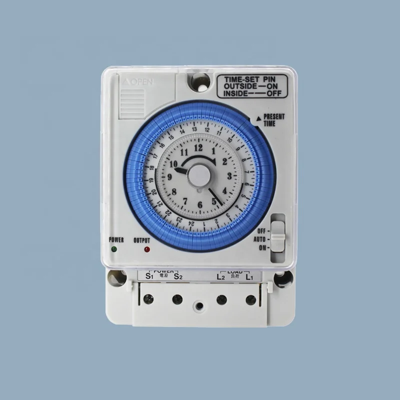 Hot selling light control analog 380v timer switch TB388