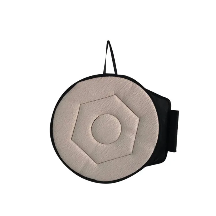 Black Color Car Swivel Seat Cushion 360 Degree Rotating Car Chair Seat