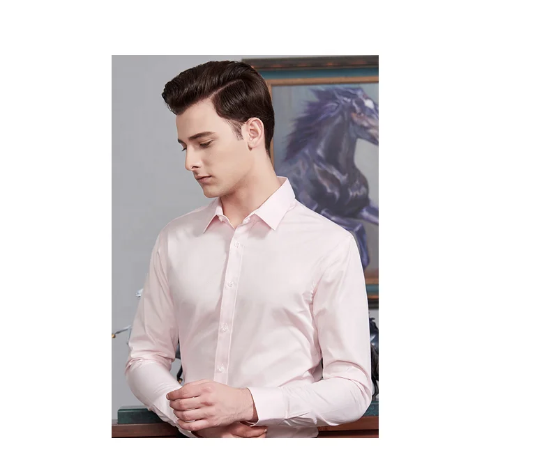 
Custom Manufacture Designers Cotton Solid Work Clothes Men Formal Uniform 100% Cotton Shirt 