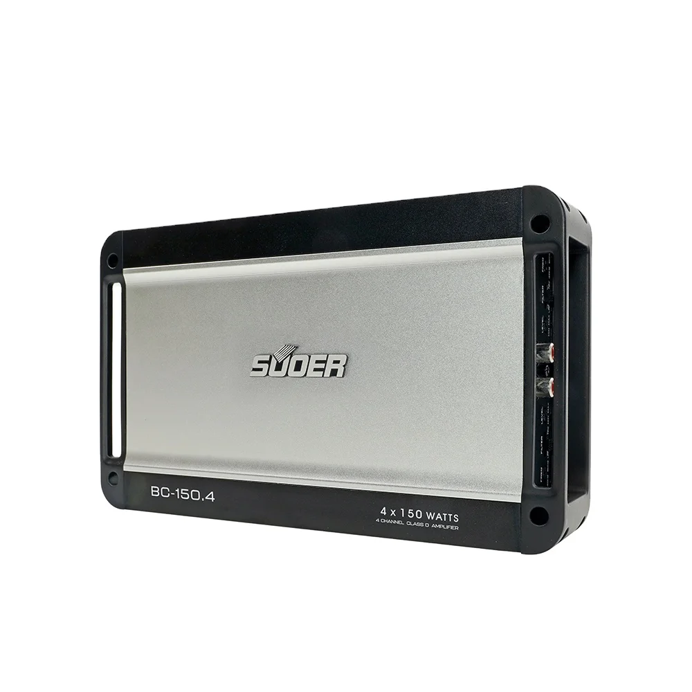 Suoer BC-150.4 12v amplifier car 4 channel car amplifier 2000 watts rms full range power car amp