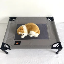 Beds for household pets Indoor or Outdoor Dog Bed Products Elevated Pet Cot Portable Breathable Mat Durable Oxford Fabric