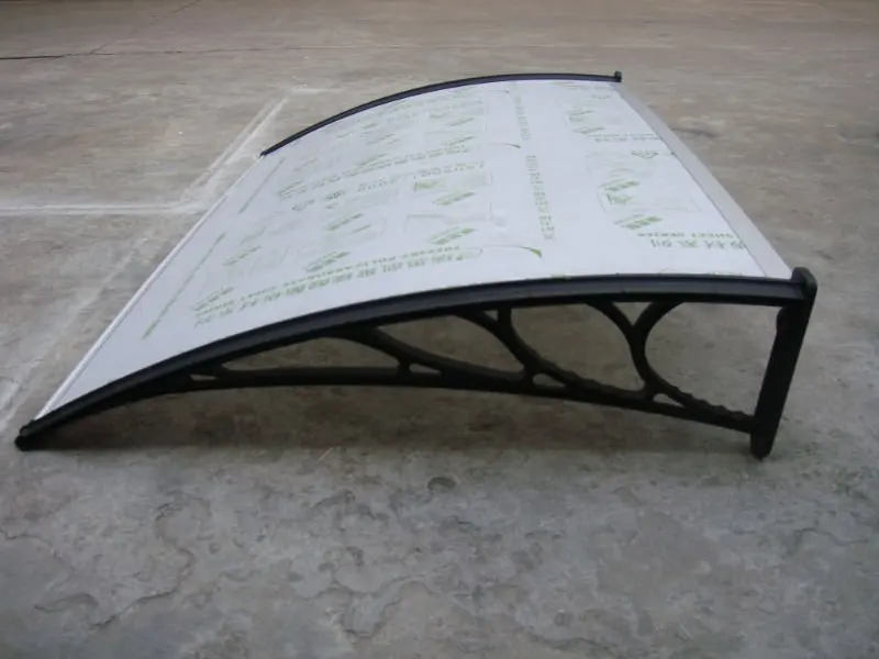 
Guangzhou BEGREEN 100x600mm clear plastic awning, front door entrance canopy, window cover 