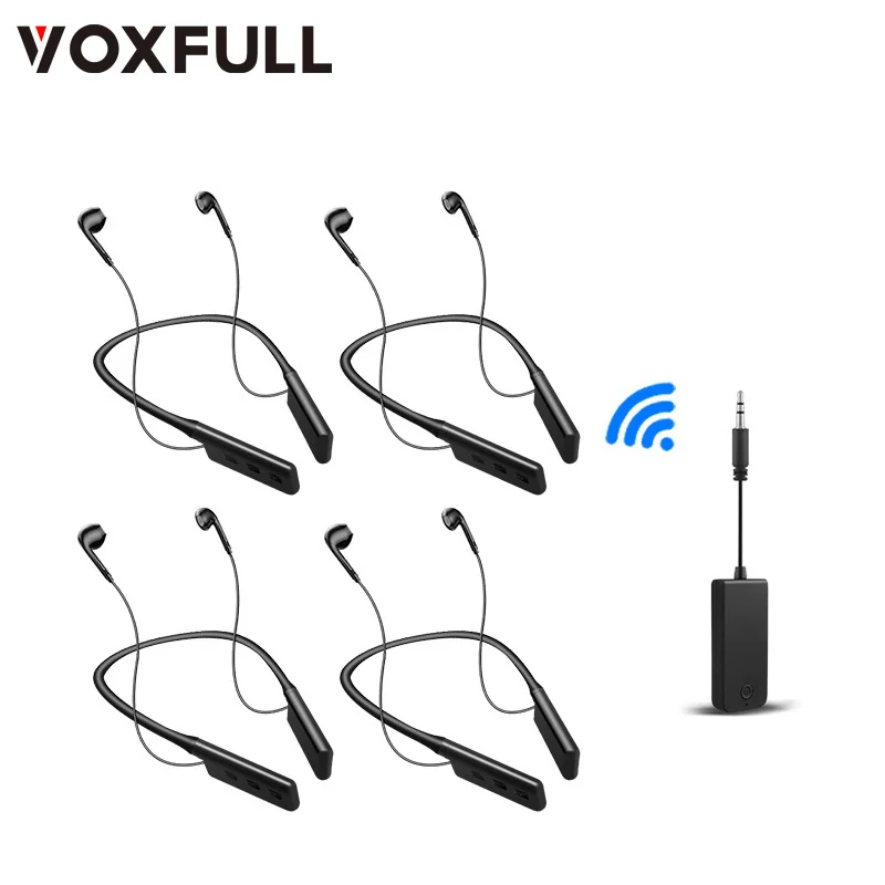 Voxfull VF01 oem odm private model HiFi live monitor gaming wireless wired neckband earphones headphones headsets