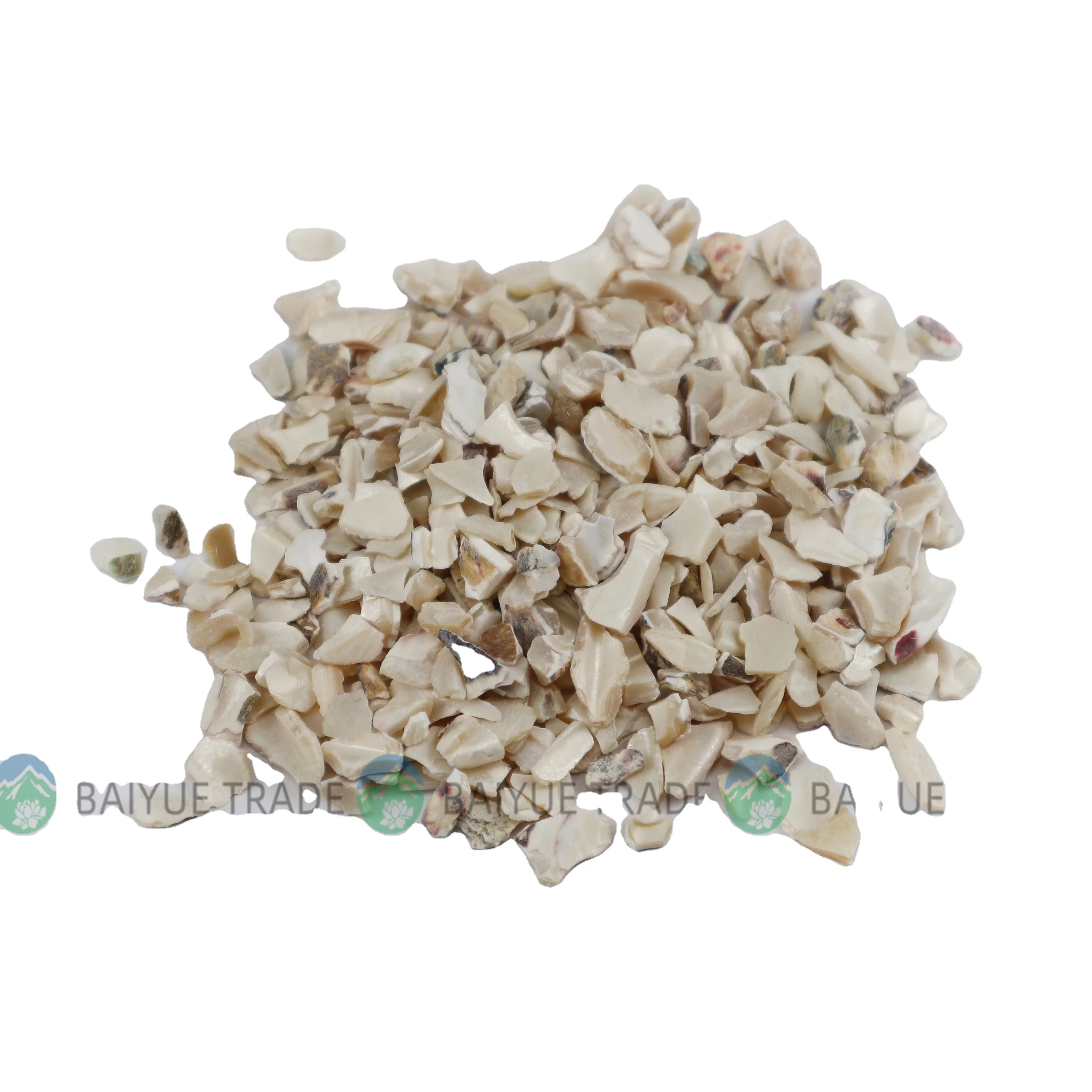 Decorative Crushed Irregular Mother of Pearl Shell Chips for Terrazzo Decoration
