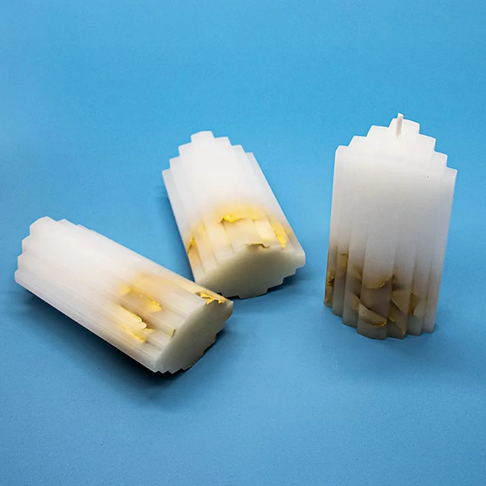 Hot sales  Gold Foil Candle Making  DIY Gold Copper Foil Candle Gold Foil