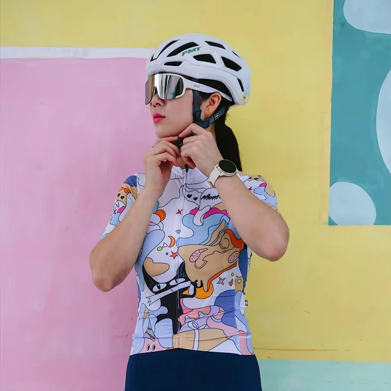 Monton Cycling Sportswear Jersey Fit Quickly Speed Professional Good Value Cycling Jersey Factory OEM Customization Race Clothes