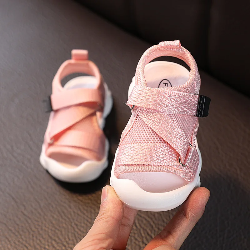 Infant Toddler Shoes Baby Girls Boys Slippers Non-Slip Breathable High Quality Kids Anti-collision
