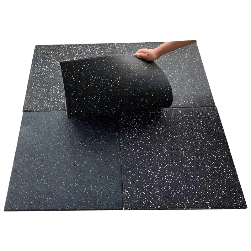 Soft Rubber Protective Flooring for Backyard Playground and Gym for Indoor Use