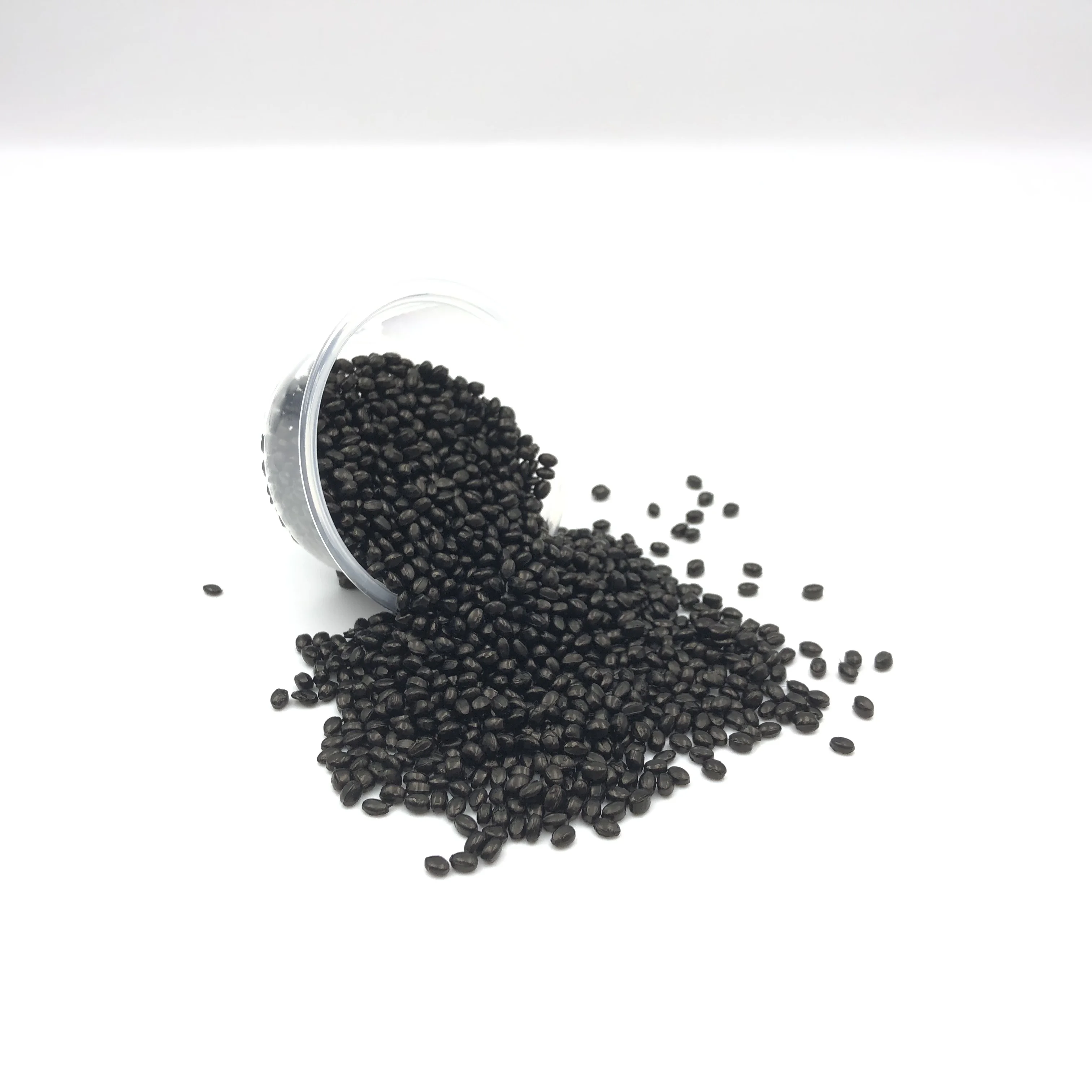 Belief Manufacturing High blackness  good dispersion  high brightness PE Black masterbatch for motor oil packaging bottles