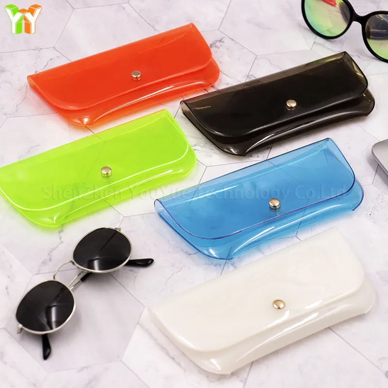 Chic PVC Eyeglass Pouch Sunglasses Bag Sun Glasses