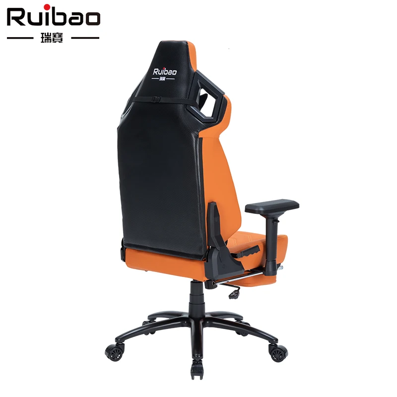 Luxury Racing Gaming Gamer Computer Chair pu Leather Racing Gaming Chair with Footrest