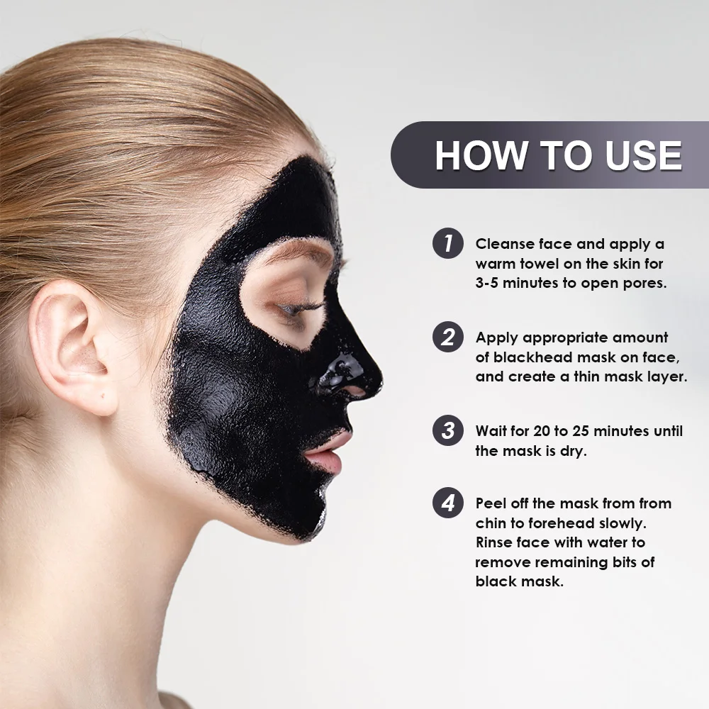 Best Selling Bamboo Charcoal skin care beauty face mask black peel of Mask face mask skin care