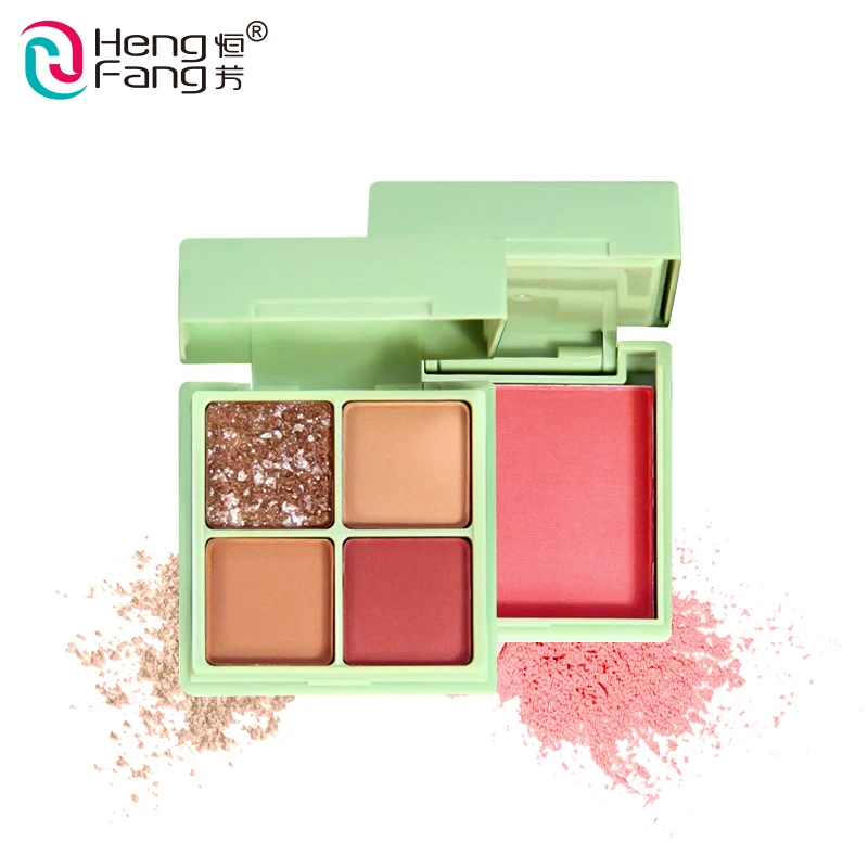 Высокая пигментная палитра для макияжа от производителя, заводской поставщик, индивидуальный макияж, румяна, тени для век, палитра для макияжа