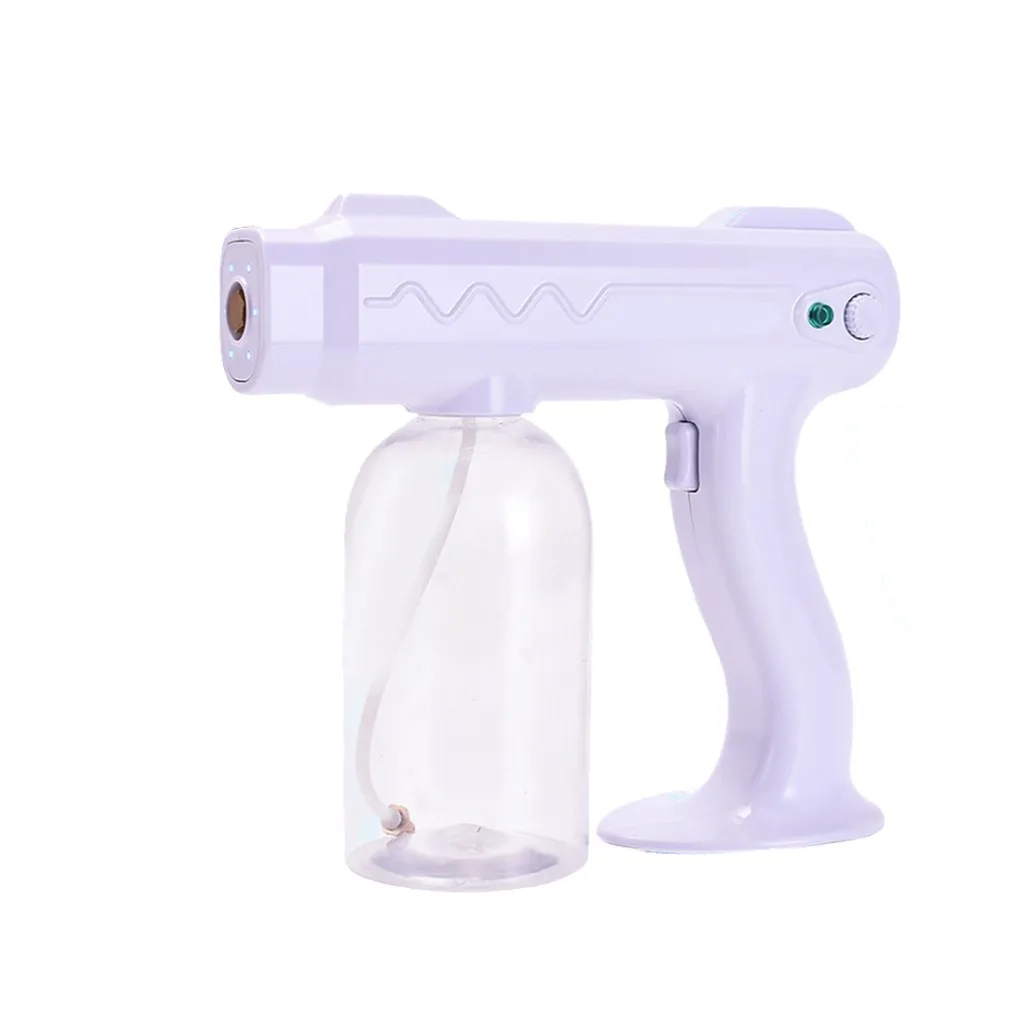 Беспроводной электрический стандарт Blu-Ray анион нано-распылитель портативный дезинфекции Туман пистолет-распылитель