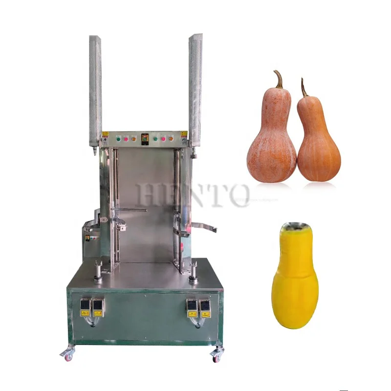Large 250pcs/h Double Head Pumpkin Peeling Machine / Grapefruit Peeler Machine Automatic / Peeling Fruit and Vegetable Machine