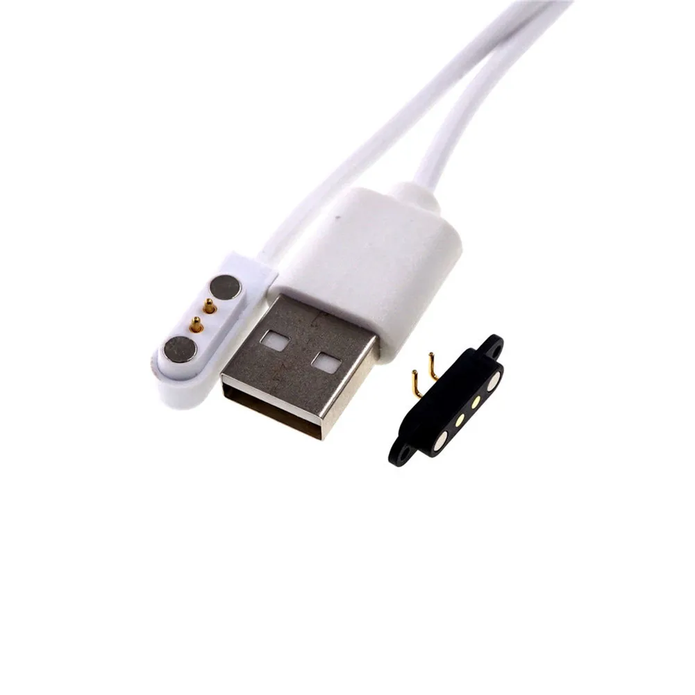 2-контактный Dc сильный 2pin зарядки небольшой Usb зарядное устройство Зарядка Cahrger Магнитный круглый 2pin разъем кабеля