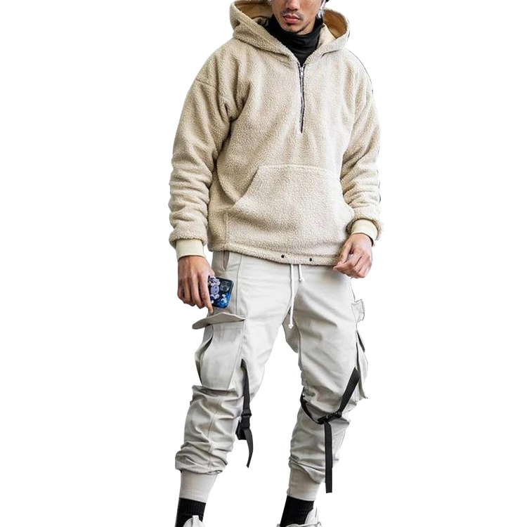 
High Quality Cheap 100% Mens Sherpard Fleece Casual Hooded Sweatshirt 