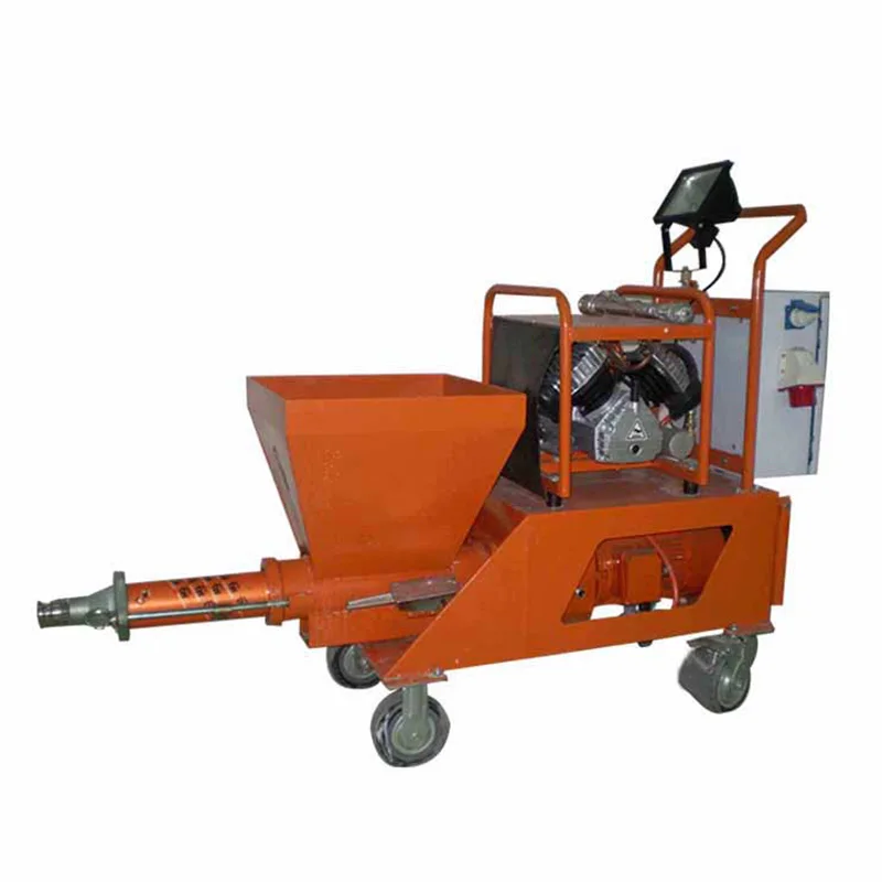 Mortar Spraying Machine With Mixer Putty Spraying Machine Small Cement Mortar Wall Plastering Machine